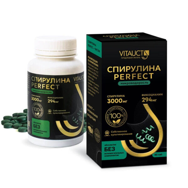 ВИТАУКТ БАД Спирулина Перфект 90 таб
